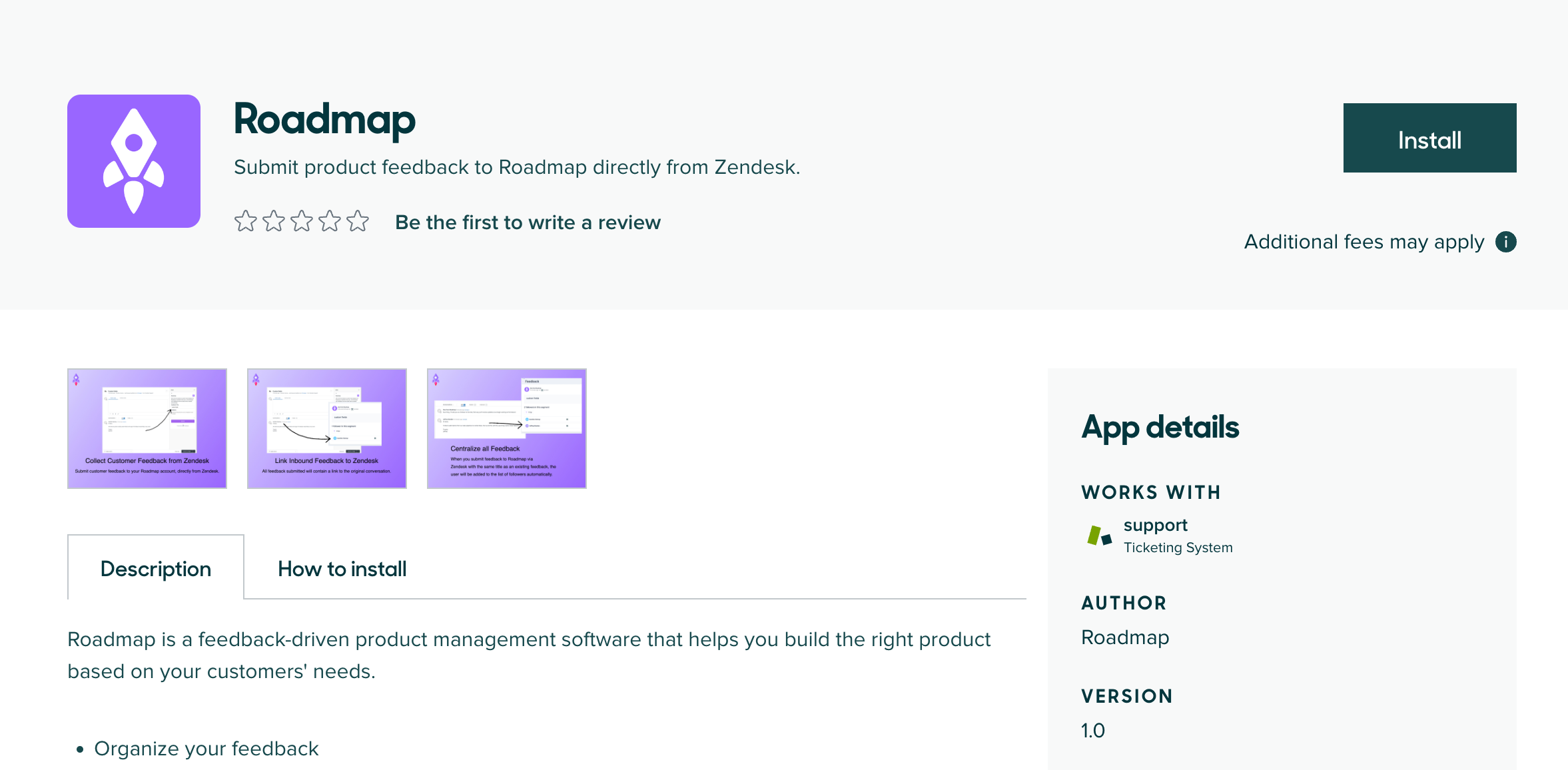 Zendesk marketplace